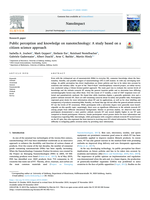 Public perception and knowledge on nanotechnology: A study based on a citizen science approach