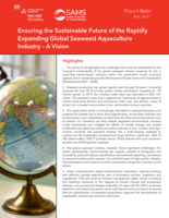 Ensuring the Sustainable Future of the Rapidly Expanding Global Seaweed Aquaculture Industry – A Vision