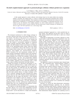 On-shell coupled-channel approach to proton-hydrogen collisions without partial-wave expansion