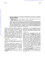 Kinetics of reduction of gold(III) by platinum(II) and iron(III) in aqueous chloride solutions
