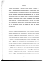 Classical and molecular taxonomy, pathogenicity testing and genetic analysis of Phytophthora species
