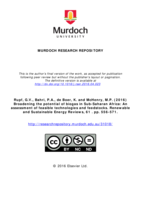 Broadening the potential of biogas in Sub-Saharan Africa: An assessment of feasible technologies and feedstocks