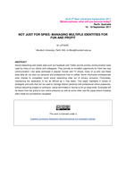 Not just for spies: managing multiple identities for fun and profit