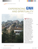 Experiencing GNH and spirituality