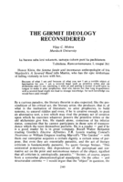 The Girmit ideology re-examined