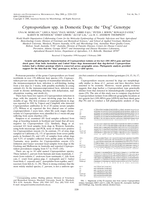 Cryptosporidium spp. in domestic dogs: the "dog" genotype