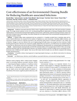 Cost-effectiveness of an Environmental Cleaning Bundle for Reducing Healthcare-associated Infections