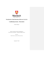 Non-intrusive fault detection of reverse cycle air conditioning systems – Dissertation