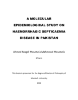 A molecular epidemiological study on Haemorrhagic septicaemia disease in Pakistan