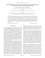 Angle-differential cross sections and spin-asymmetry parameters for spin-polarized electron-impact excitation of spin-polarized cesium atoms