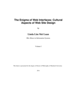 The enigma of web interfaces: Cultural aspects of web site design