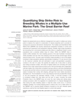 Quantifying ship strike risk to breeding whales in a multiple-use marine park: The Great Barrier Reef
