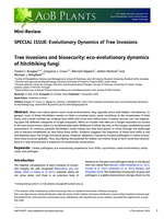 Tree invasions and biosecurity: eco-evolutionary dynamics of hitchhiking fungi