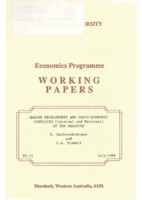Marine Development and Socio-Economic Conflicts (Internal and External) of the Maldives