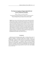 The impact of ageing in people with intellectual and developmental disability