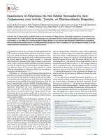 Enantiomers of nifurtimox do not exhibit stereoselective anti-Trypanosoma cruzi activity, toxicity, or pharmacokinetic properties