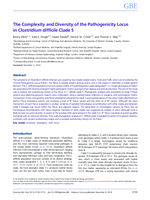 The complexity and diversity of the pathogenicity locus in Clostridium difficile clade 5