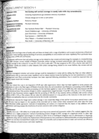 Increasing soil carbon storage in sandy soils with clay amendments