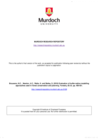 Evaluation of buffer-radius modelling approaches used in forest conservation and planning