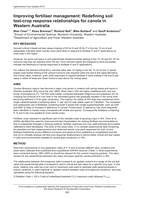 Improving fertiliser management: Redefining soil test-crop response relationships for canola in Western Australia