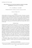 The cytology of plantlets derived from cultured anthers of Nicotiana sylvestris