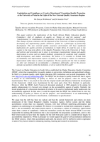 Capitulation and compliance or creative detachment? Examining quality promotion at the University of Natal in the light of the new external quality assurance regime