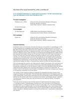 Ecological interactions in coastal marine ecosystems: The fish communities and main fish populations of the Jurien Bay Marine Park