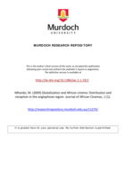 Globalization and African cinema: Distribution and reception in the anglophone region