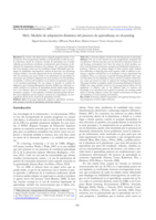 MeL: A dynamic adaptive model of the learning process in eLearning