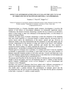 Effect of antifreeze (Ethylene Glycol) on the life cycle of three species of blowflies (Diptera: Calliphoridae)