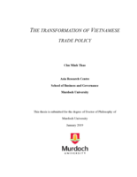 The transformation of Vietnamese trade policy