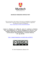 Collagens XII and XIV: Two collagen types both associated with bovine muscle and intramuscular lipid metabolism