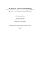 “The Heart, The Wallet and the Cookie Cutter”: Student and stakeholder experiences of undertaking LANTITE, the high-stakes test in Australian initial teacher education