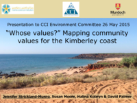 “Whose values?” Mapping community values for the Kimberley coast