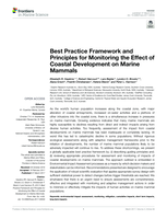 Best practice framework and principles for monitoring the effect of coastal development on marine mammals