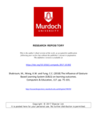 The influence of Gesture-Based Learning System (GBLS) on learning outcomes