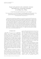 Large-scale patterns in the community structure and biodiversity of freeliving nematodes in the Bohai Sea, China