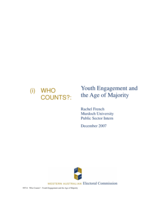 Who counts?: Youth engagement and the age of majority