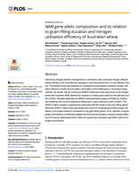 NAM gene allelic composition and its relation to grain-filling duration and nitrogen utilisation efficiency of Australian wheat