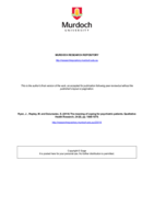 The meaning of coping for psychiatric patients