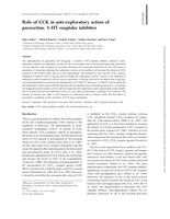 Role of CCK in anti-exploratory action of paroxetine, 5-HT reuptake inhibitor
