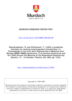 A graphical interface for viewing mammograms interactively