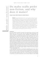 Do males really prefer non-fiction, and why does it matter?
