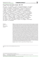 Fungal Planet description sheets: 320–370