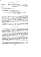 The development of tropical cyclones in the north-west of Australia