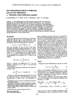 Three-dimensional analysis of infiltration from the disc infiltrometer: 2. Physically based infiltration equation