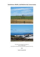 Institutions, misfits, and biodiversity conservation