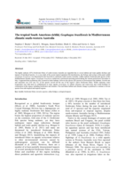The tropical South American cichlid, Geophagus brasiliensis in Mediterranean climatic south-western Australia