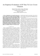 An Empirical Evaluation of IP Time To Live Covert Channels