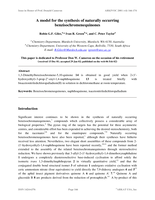 A model for the synthesis of naturally occurring benzisochromenequinones